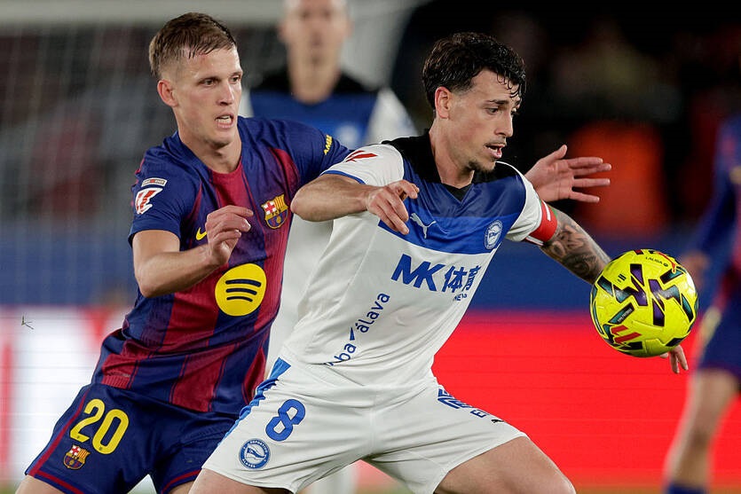 Новини спорту - З двома голами Дані Ольмо Барселона стає лідером чемпіонату