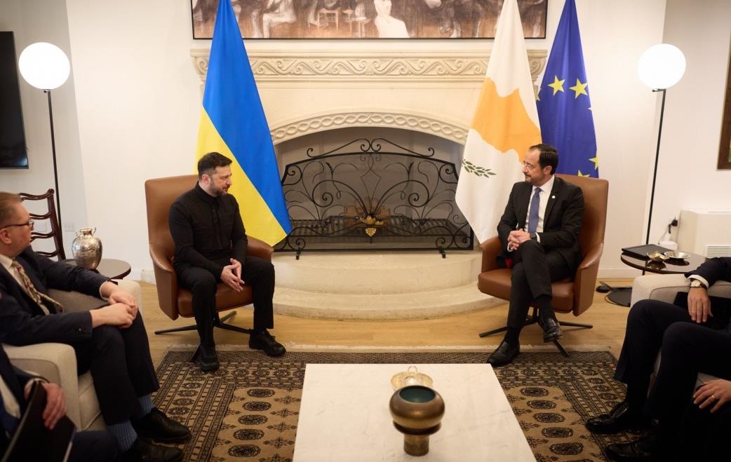 Новини України - Зеленський зустрівся з президентом Кіпру